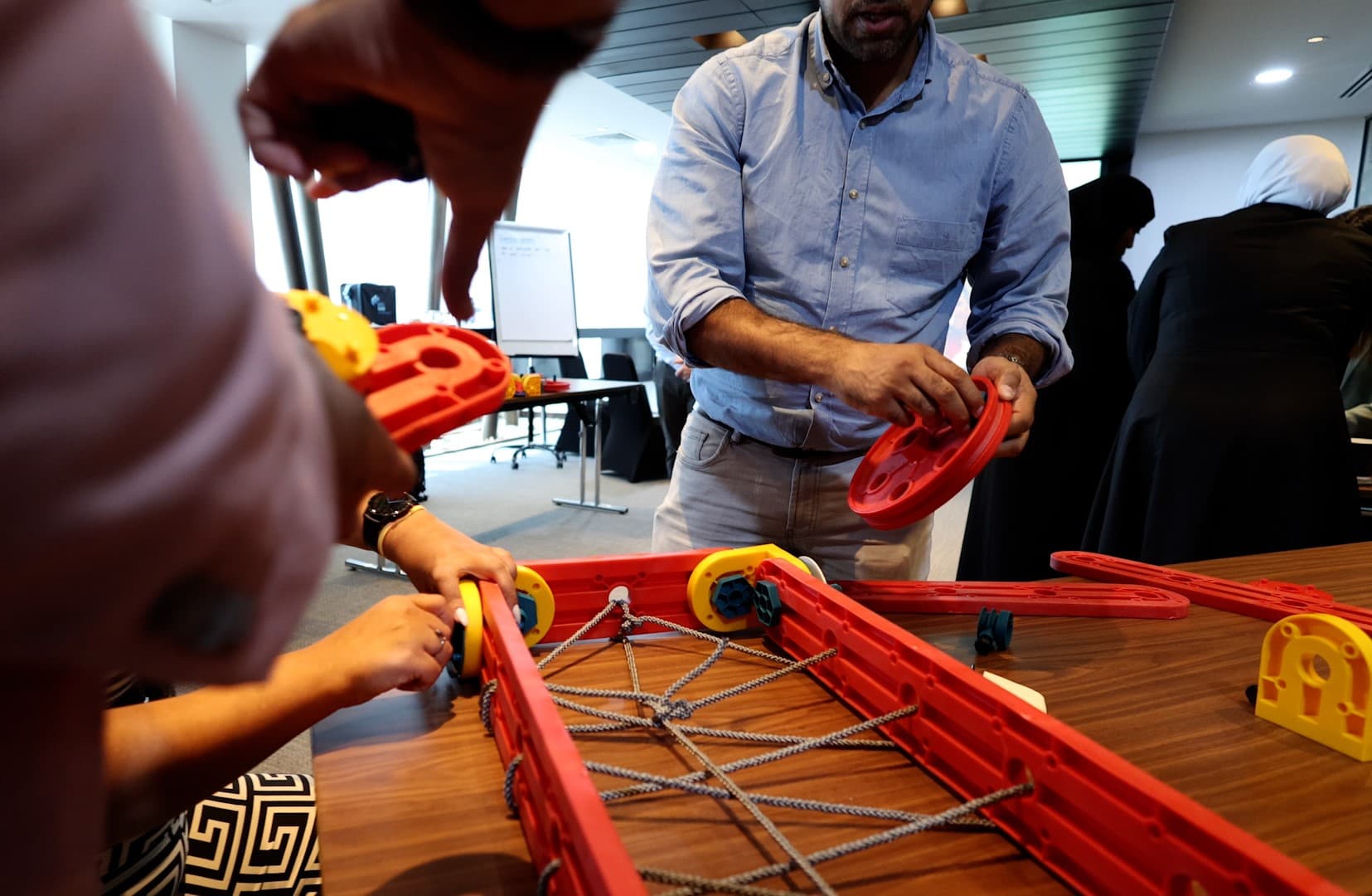 Participants using MTa Insights Kit