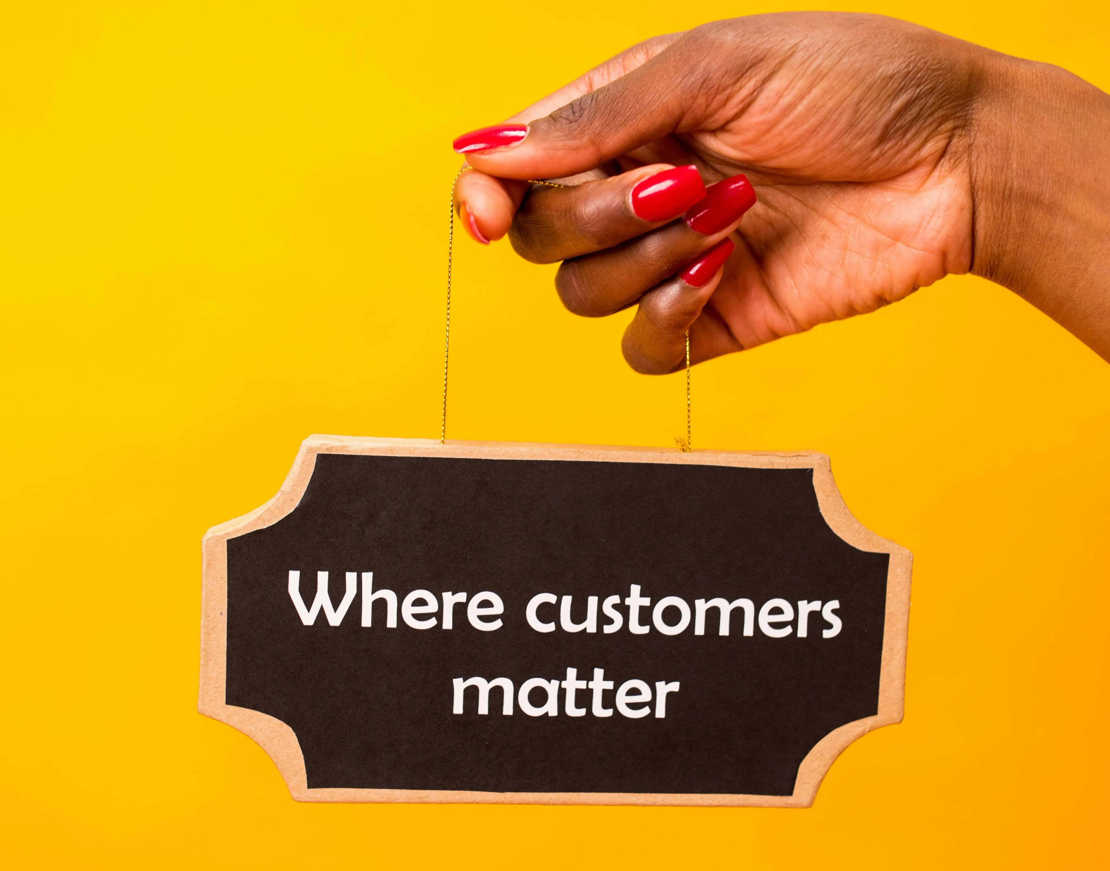 Where customers matter" highlights the importance of understanding customer needs in service training.