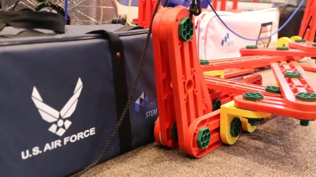 MTa STEM Kit for the U.S. Air Force, exploring engineering concepts.